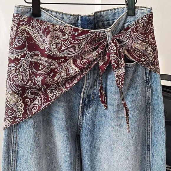 Skinny Scarf Belt Wrap
